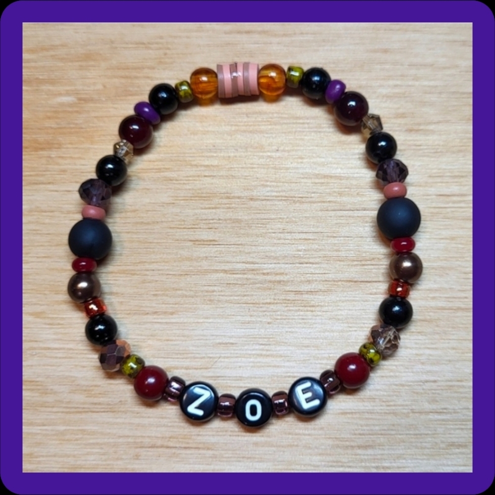 Zoe- Firefly Friendship Bracelet, Multiple Sizes